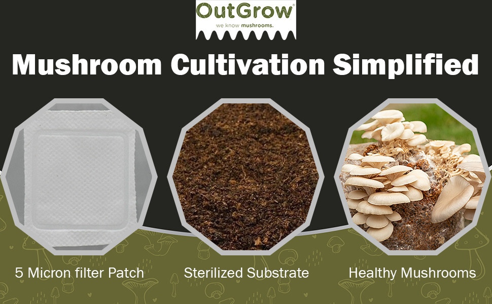 Hardwood Based Mushroom Substrate For Wood Loving Mushrooms (5lbs)