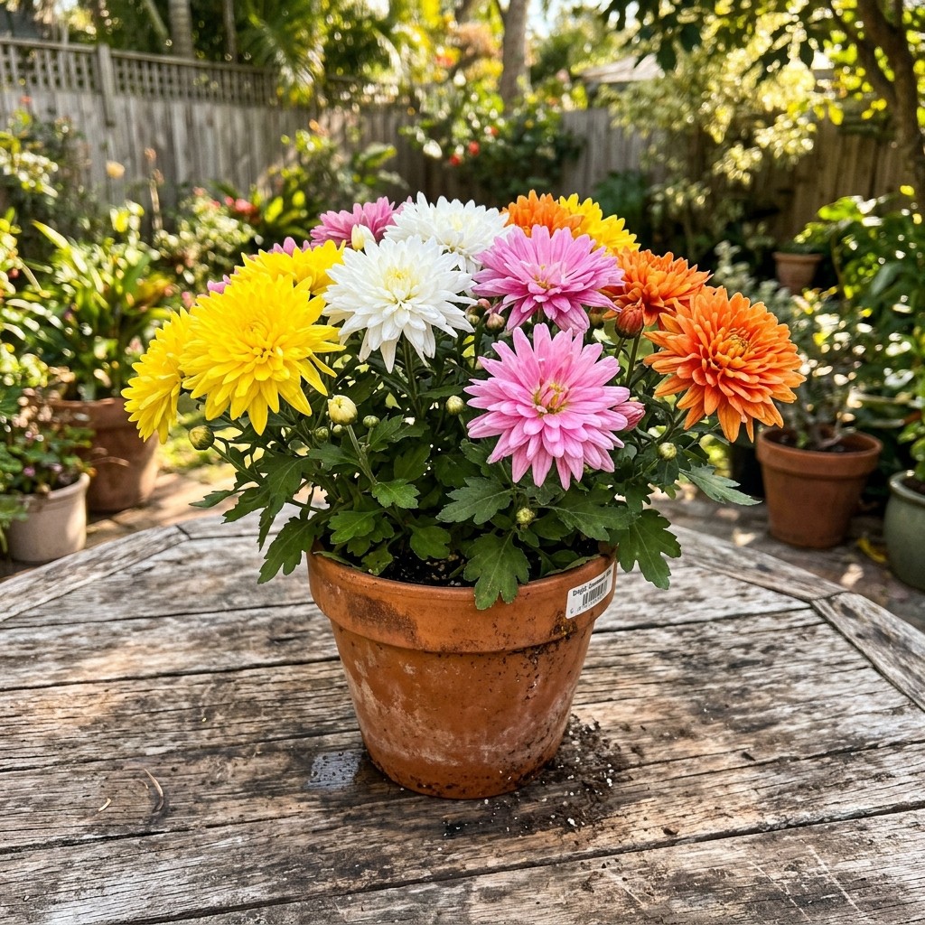 500 Bright Summer Chrysanthemum Mix Seeds for Planting – Premium Heirloom