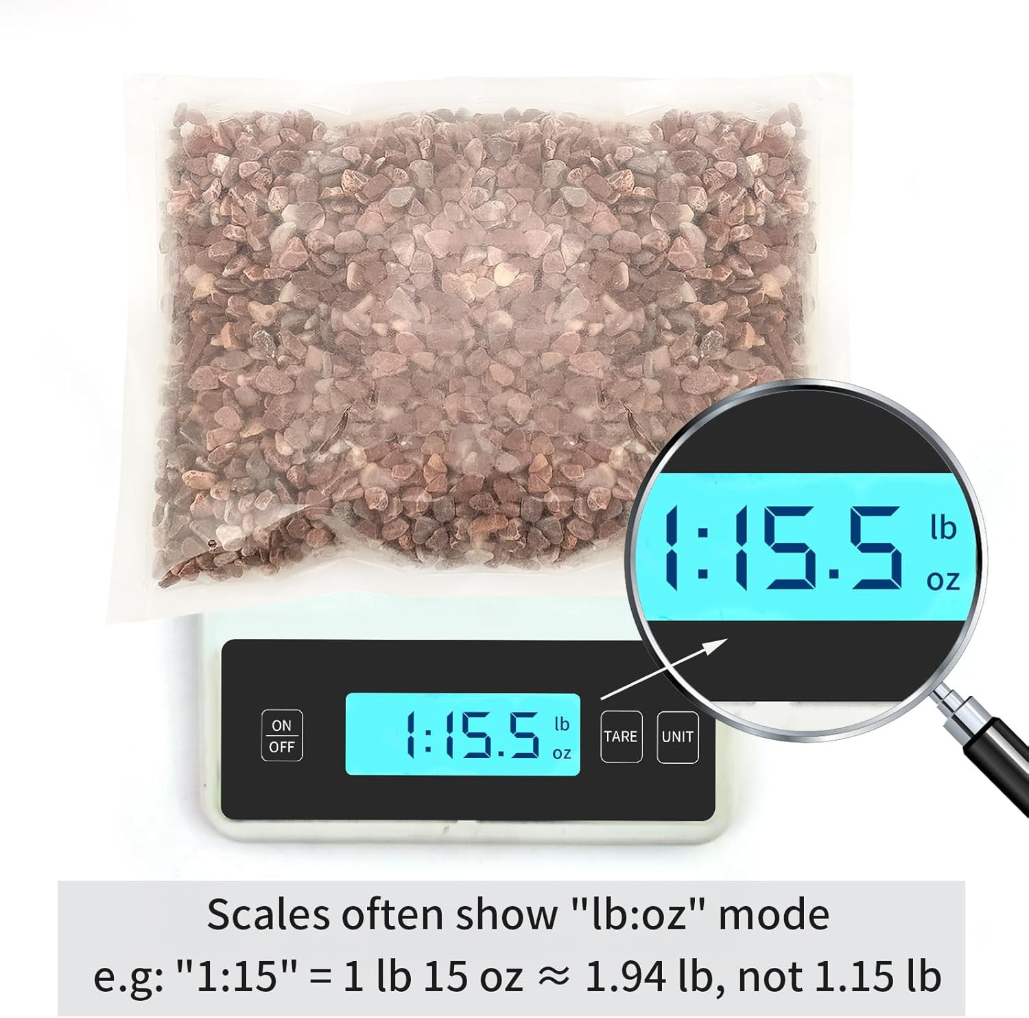 2 Lbs Succulent and Cactus Pebbles Gravel, 3/8 Inch Decorative Red River Rocks f