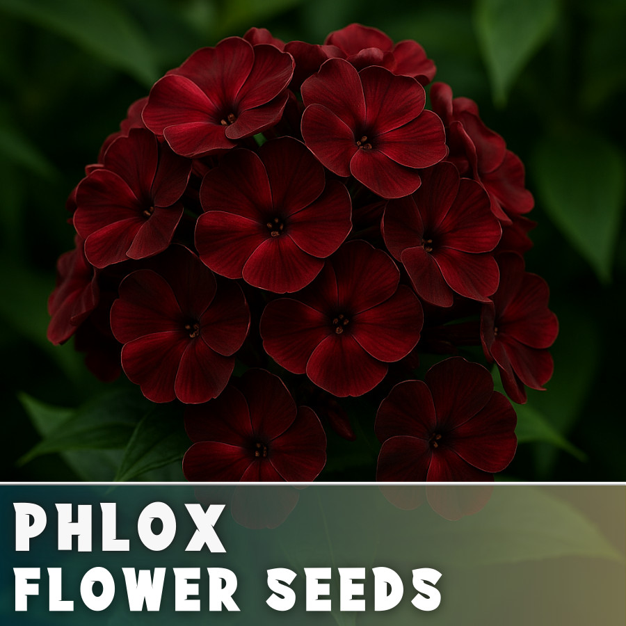 Phlox Seeds – 125 Seeds – Berry Blush – Garden Bloom Annual Flower Seeds