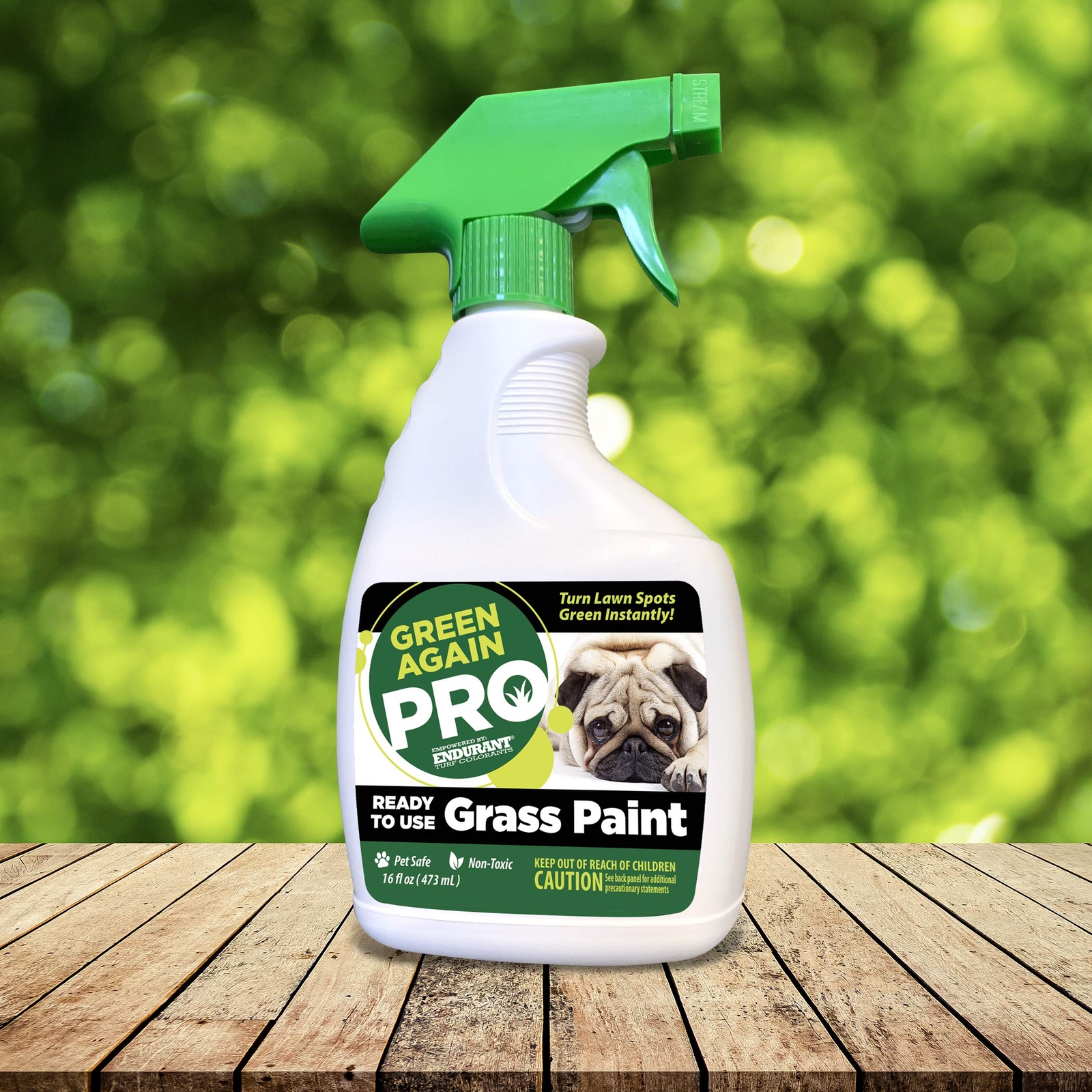 Pre-Mixed Grass and Turf Paint – All Natural Pet-Friendly Lawn Colorant Turns…