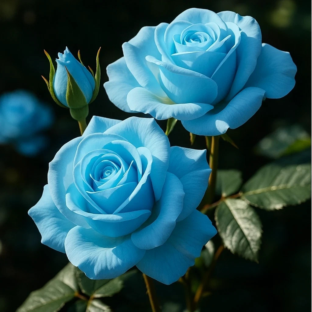 Light Blue Rose Seeds- 50 or 100 Seeds.USA Seller- Free Shipping