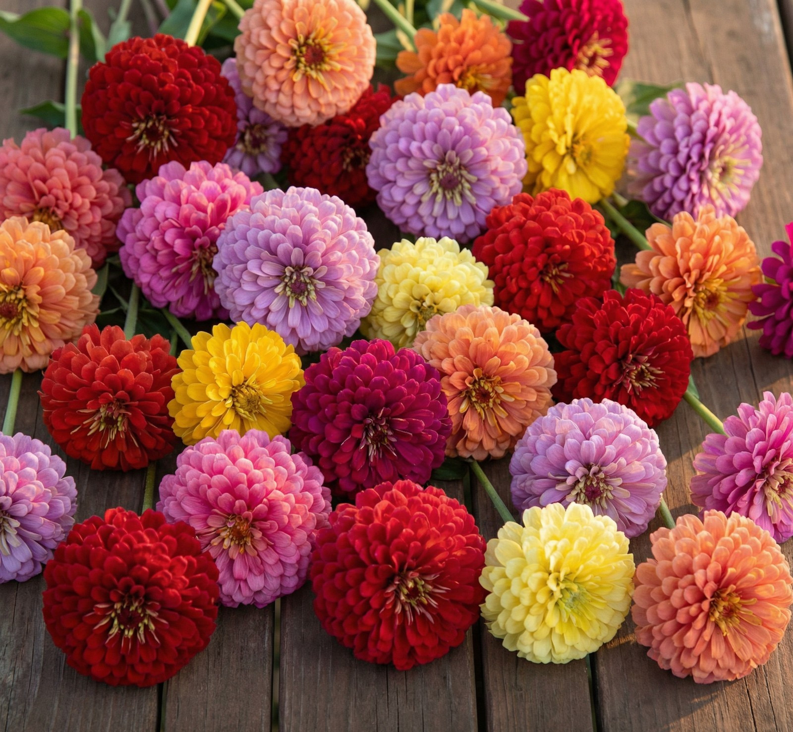 Zinnia Benary’s Giant MIX Cut Flower Garden 4-6″ Blooms Tall Non-GMO 25 Seeds