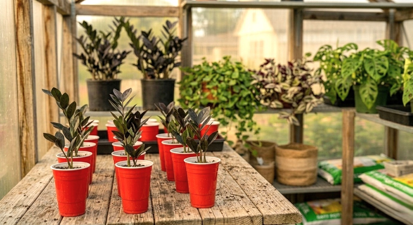 ZZ Plant – Black Raven – Zamioculcas Zamiifolia ( ZZ Black)