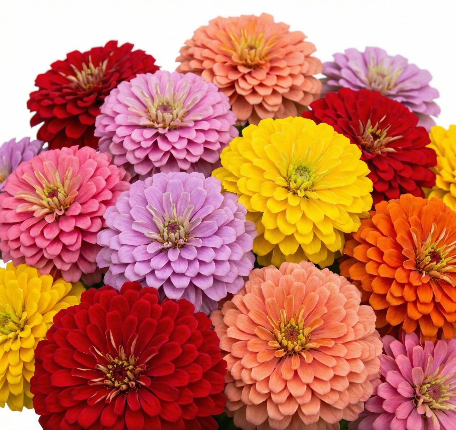 Zinnia Benary’s Giant MIX Cut Flower Garden 4-6″ Blooms Tall Non-GMO 25 Seeds