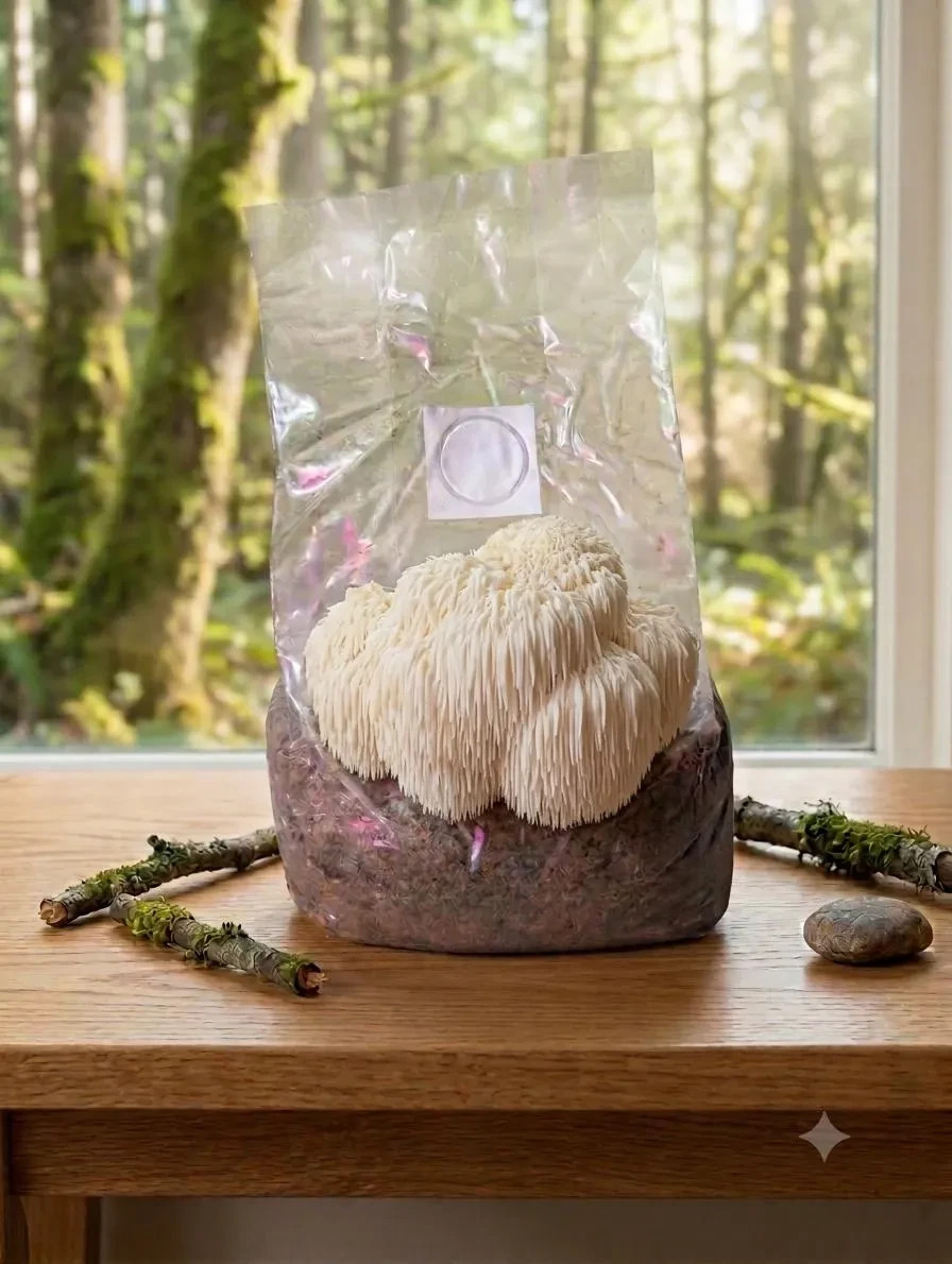 5lb All in One Mushroom Grow Bag Masters Mix – Gourmet Mushroom Substrate