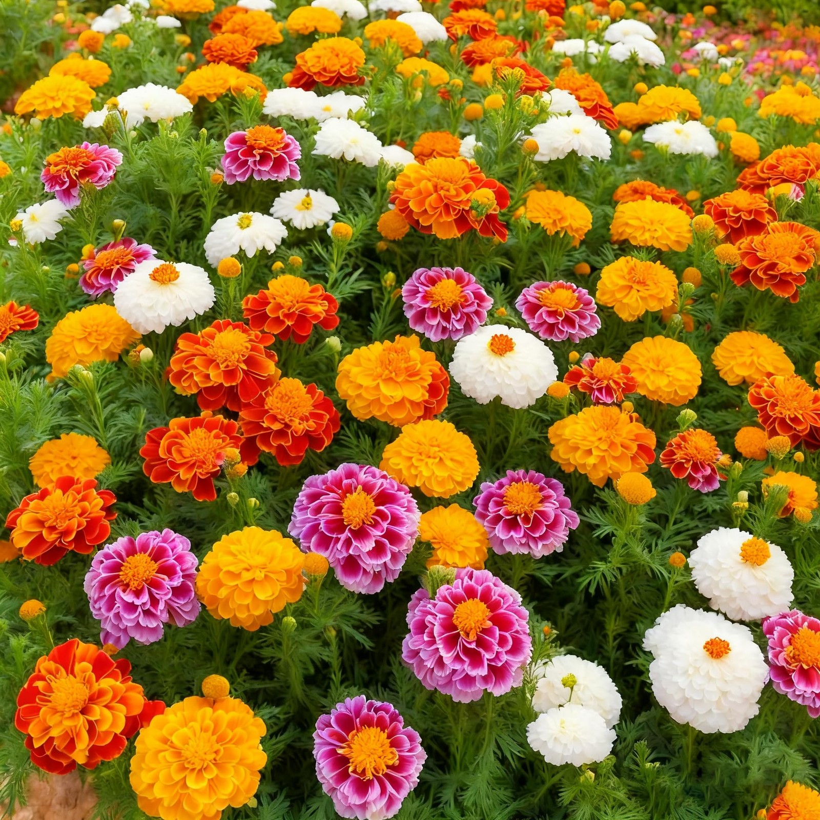 1000+ Marigold Seeds for Planting, Mixed Color Mix