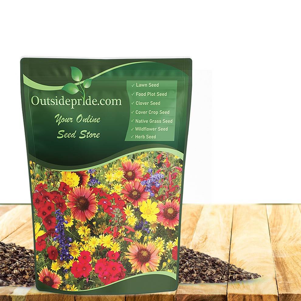 1 LB Texas and Oklahoma Wildflower Seed Mixes For Planting Outdoors