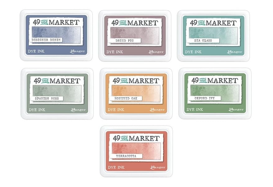 49 & Market Dye Bundle – July 2026 Release – Dried Fig, Oxford Ivy, Sea Glass,