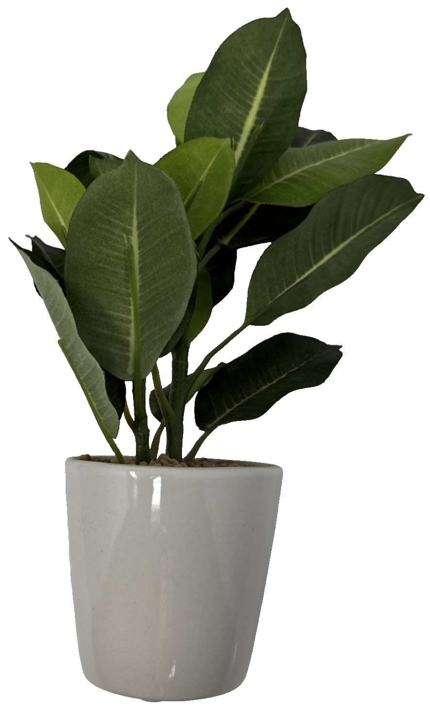 Artificial Potted Plants Lot of 4 Faux Greenery Home Office Decor