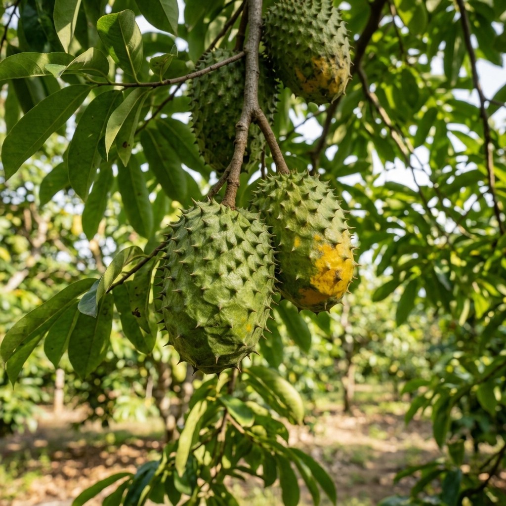 35 Pcs Soursop Tropical Fruit Seeds | Home Garden Tropical Fruit Seeds