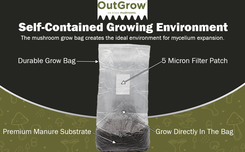 30 lbs Horse Manure Based Bulk Mushroom Substrate