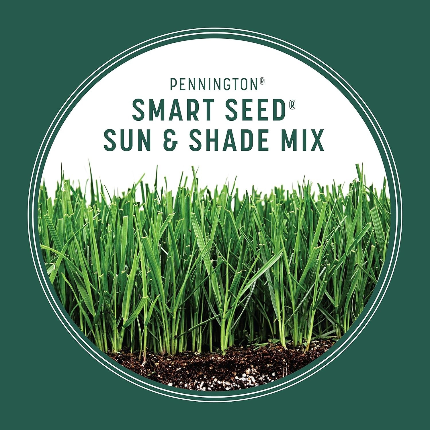 Smart Seed Sun & Shade Grass Mix, 7 lb for Sun & Moderate Shade