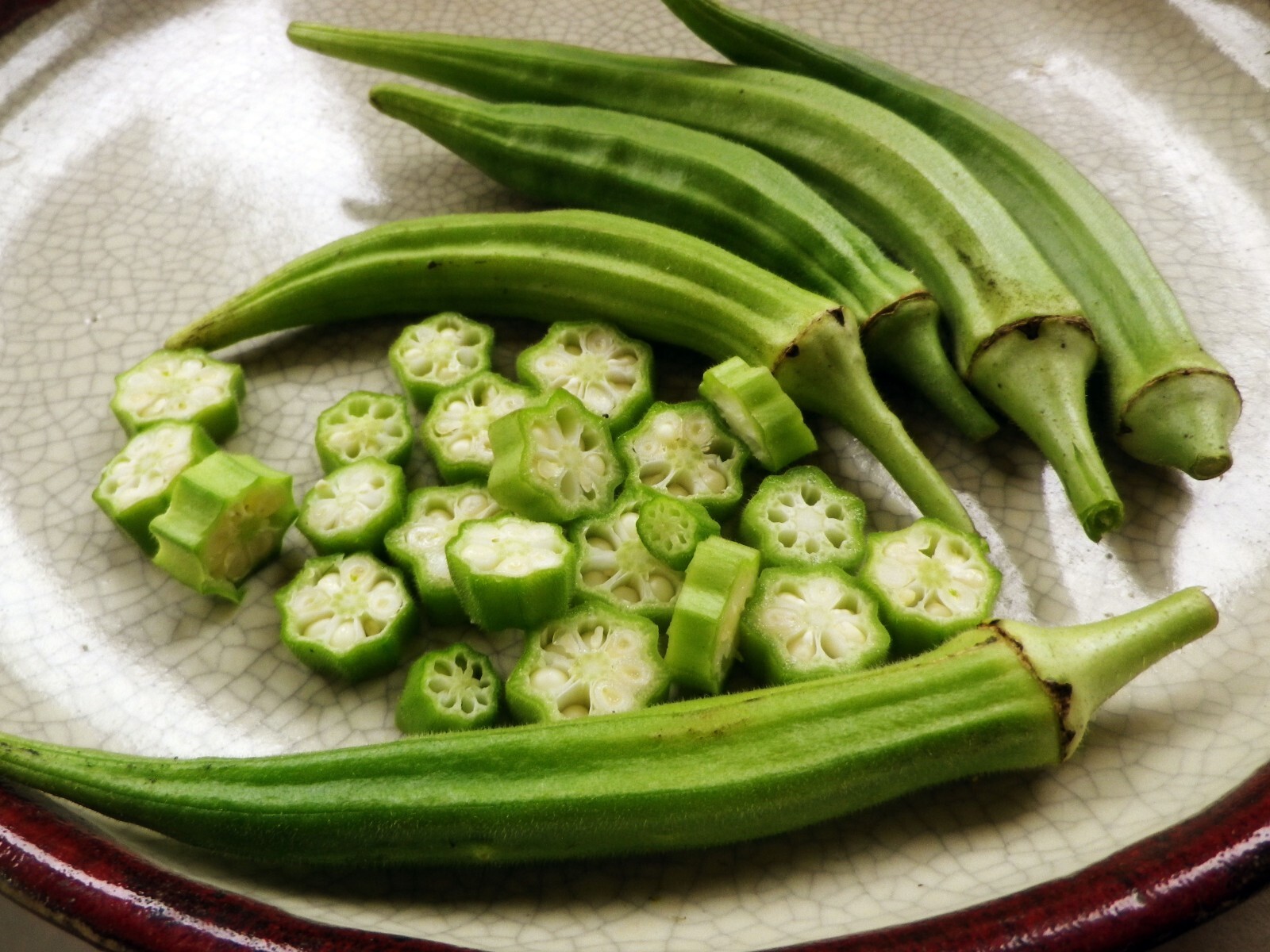 NON-GMO Cows Horn Okra seeds Heirloom Open Pollinated Delicious
