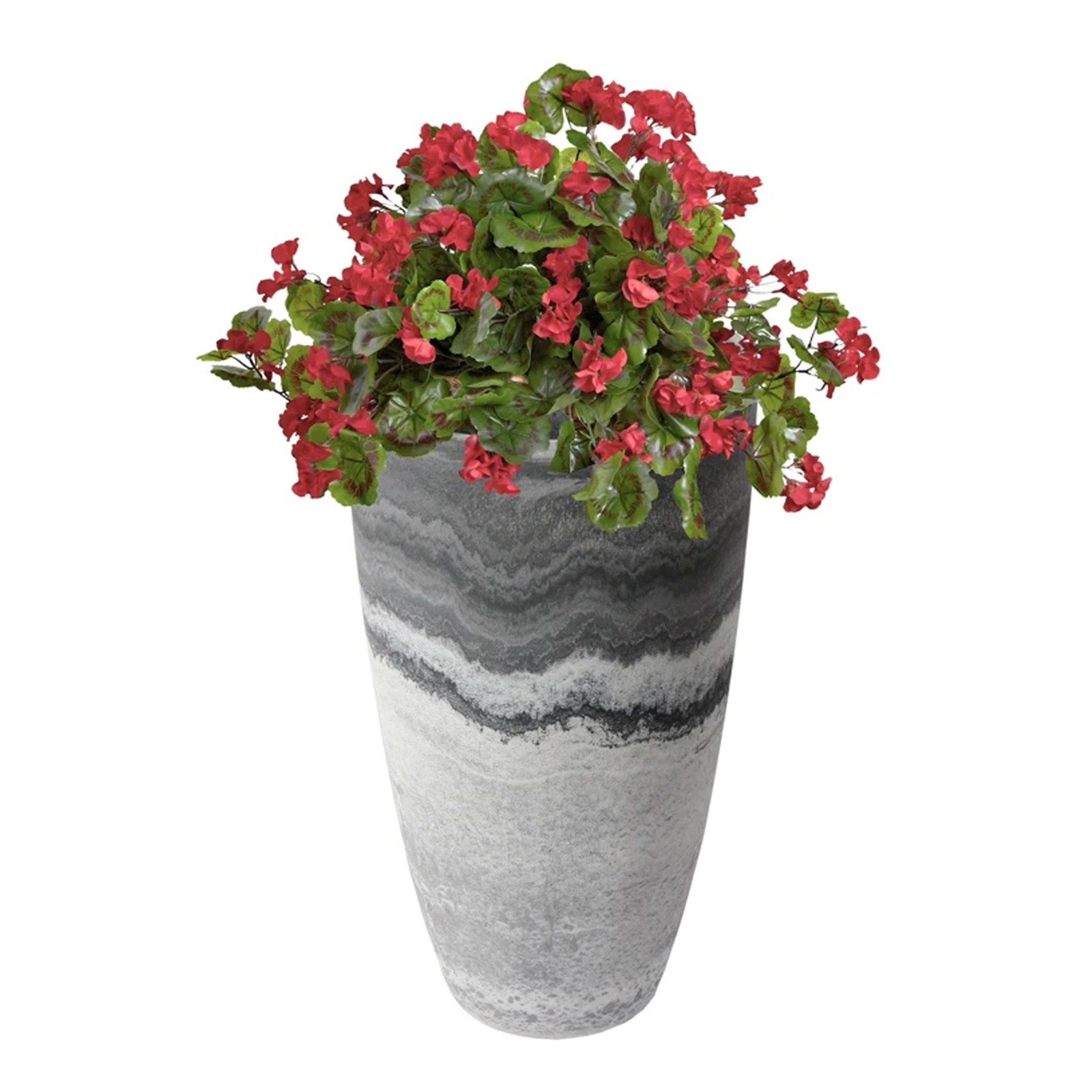 Algreen Acerra Curved Yard & Patio Vase Garden Planter 11.5″ x 20″ (Open Box)