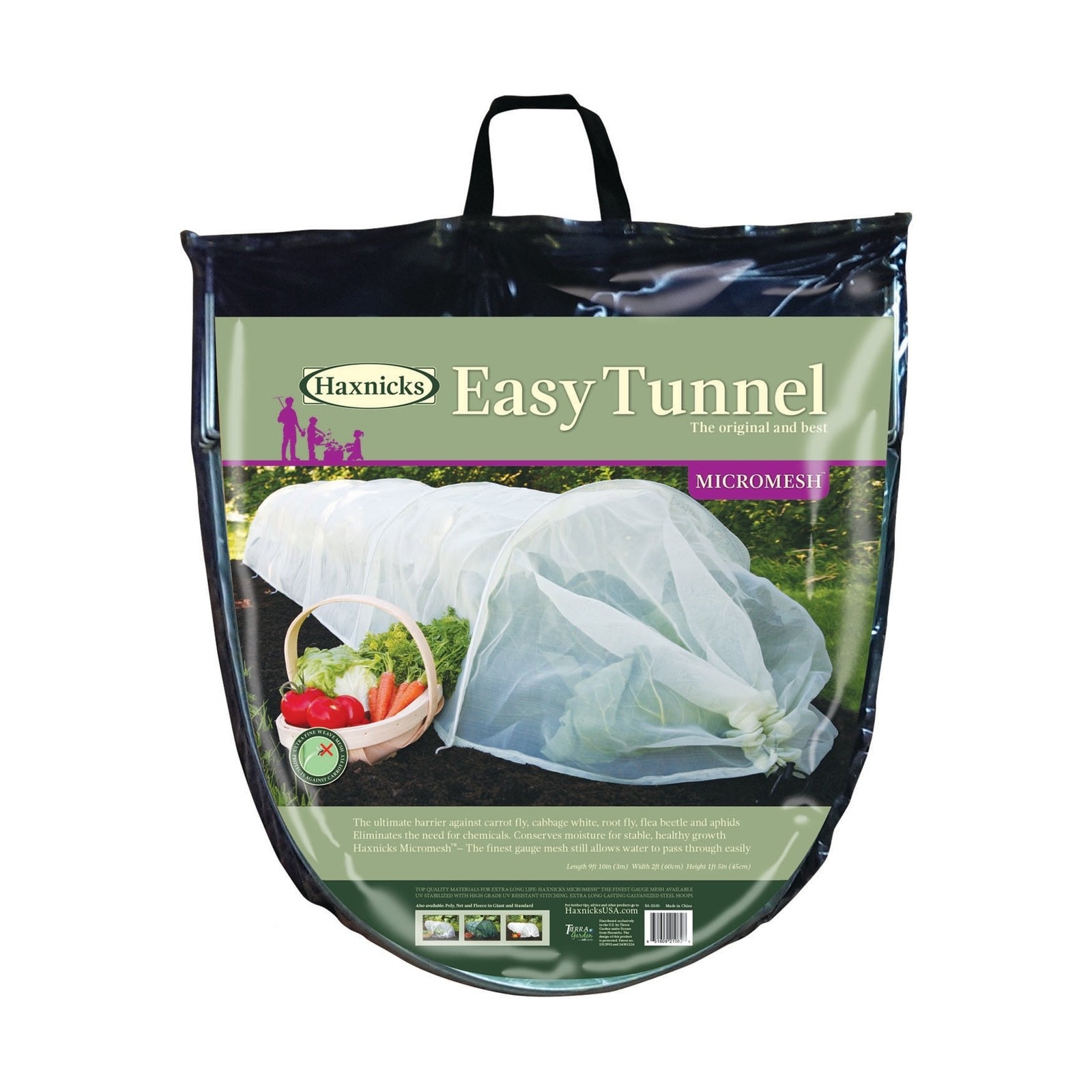 Haxnicks Easy Micromesh Plant Protection Tunnels Standard 118x18x12