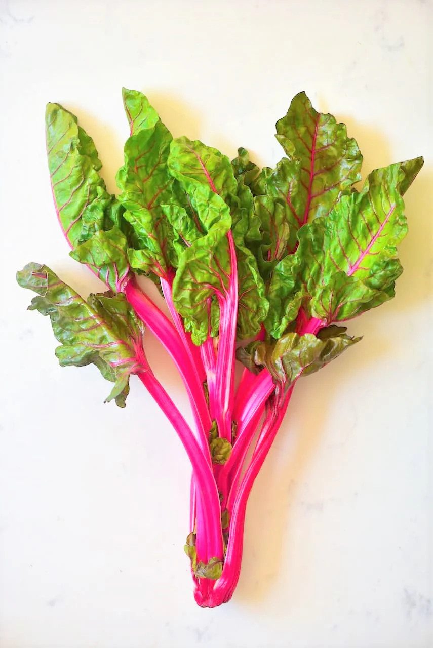 Pink Lipstick Swiss Chard Seeds | Beet Kale Spinach Garden Vegetable Seed 2024