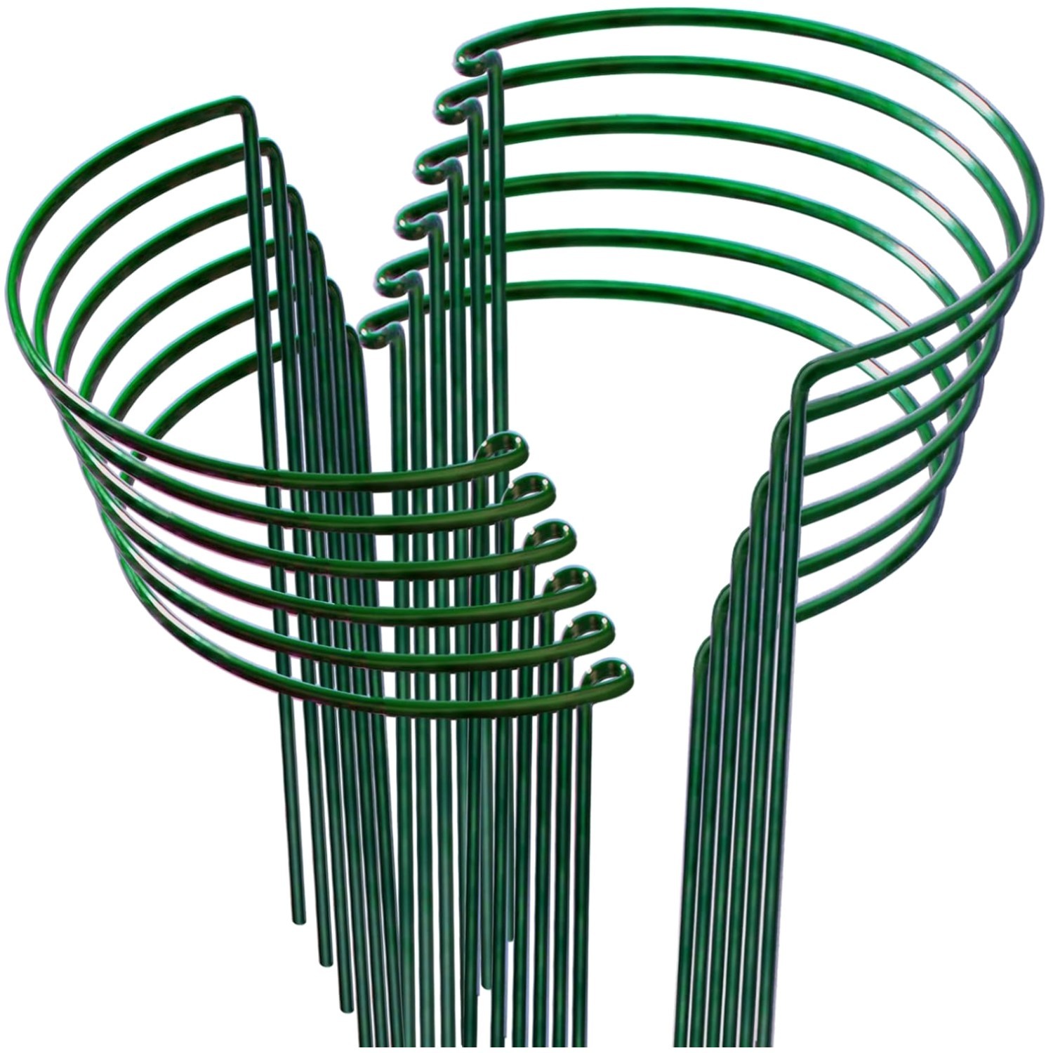 12PCS Plant Supports, Peony Cages, Sturdy Plant Stakes