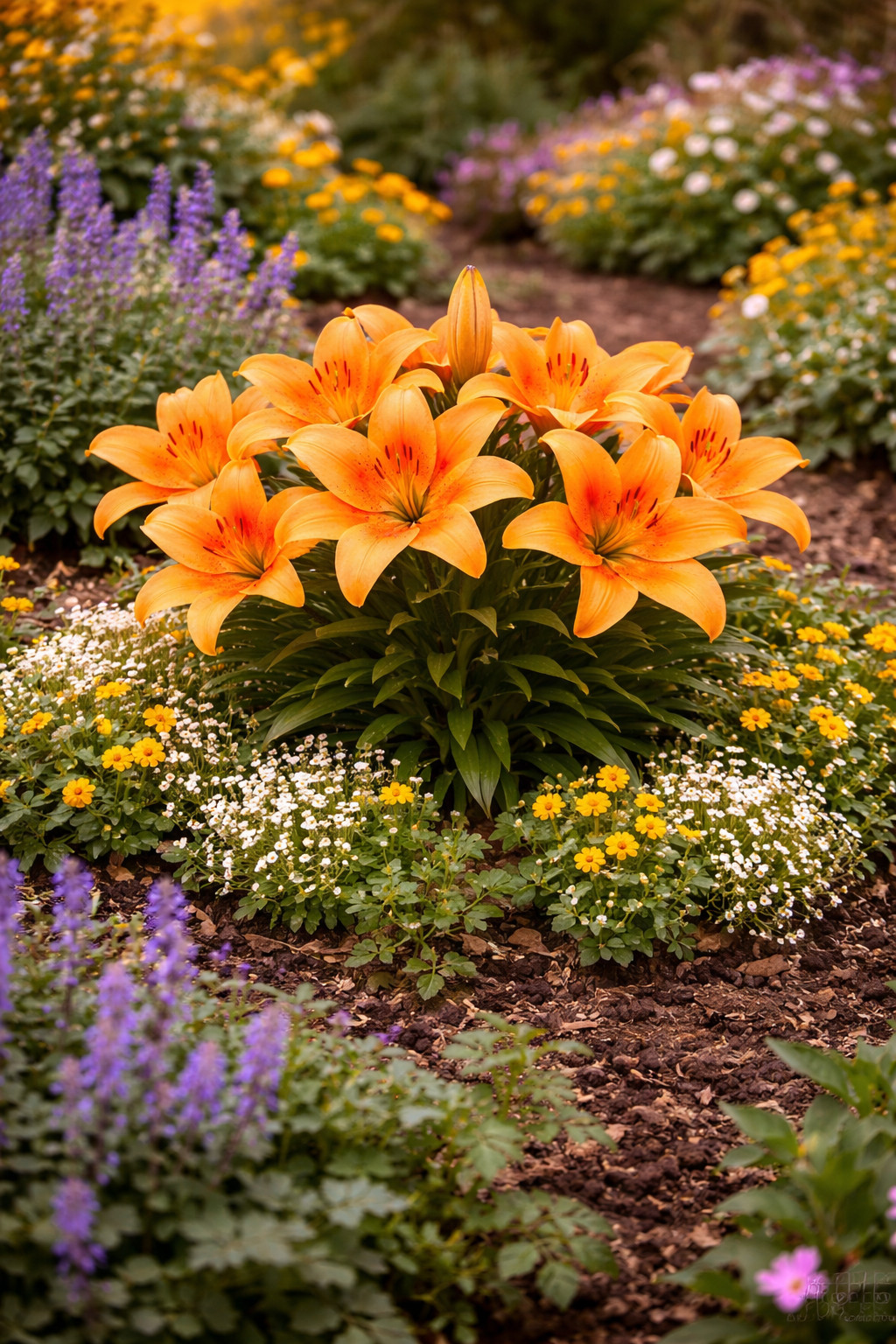 5 Surfside Orange Lily Bulbs for Planting – Bright Orange Asiatic