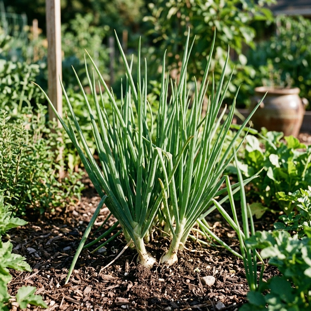 500 Evergreen Bunching Scallion Seeds – Non-Bulbing Hardy Green Onion – Crisp