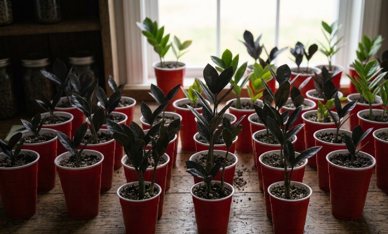 ZZ Plant – Black Raven – Zamioculcas Zamiifolia ( ZZ Black)