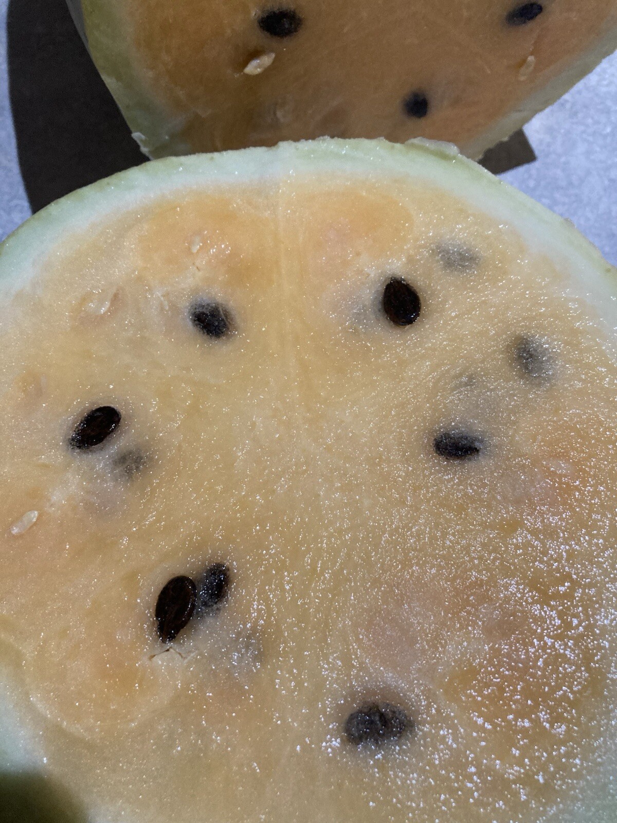 20+ Desert King Watermelon Seeds Yellow Flesh Organically Grown Long
