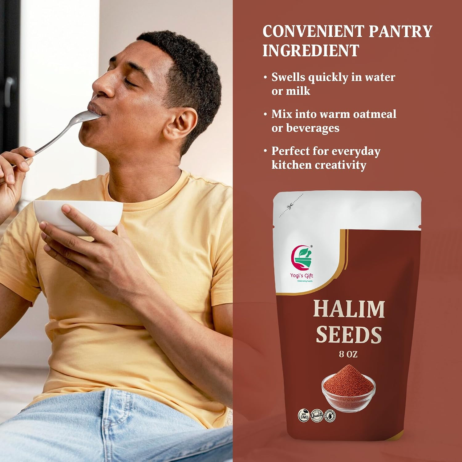 Halim Seeds 8 oz – Garden Cress Seed for Eating – Aliv Seeds – Premium Garden Cr