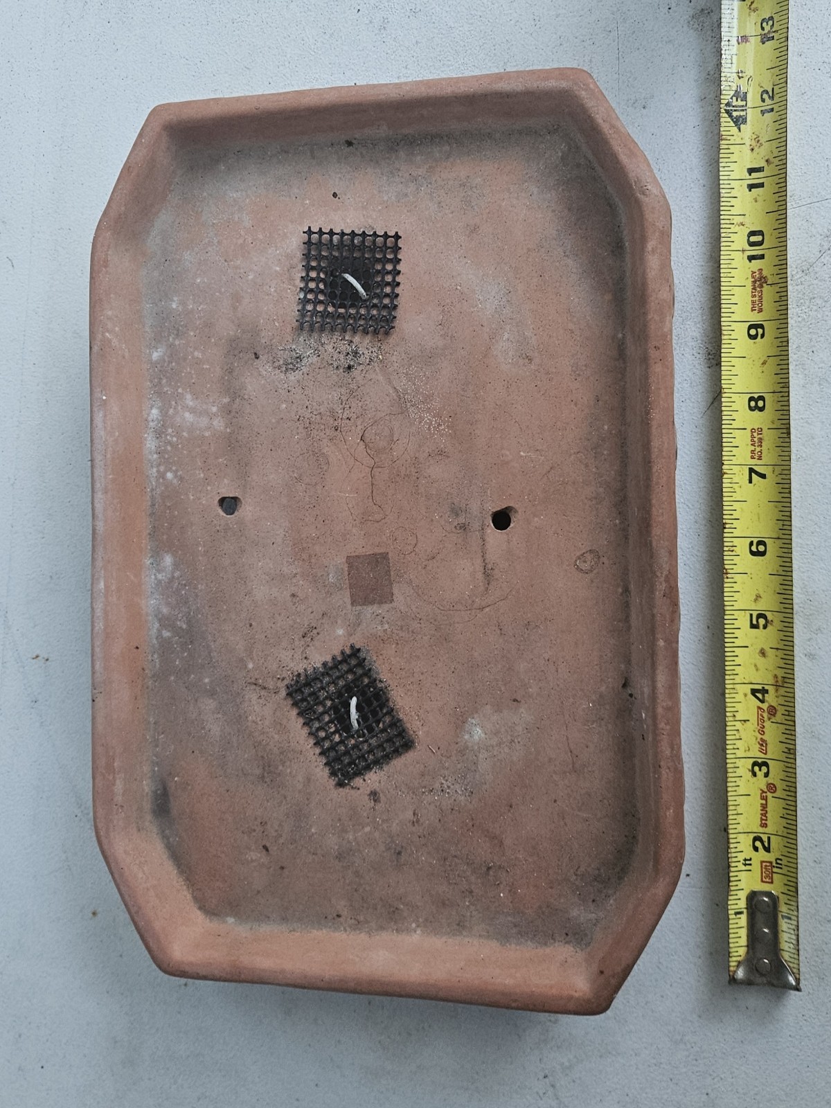 Terracotta Pot/Tray Drilled For Use As Bonsai Pot