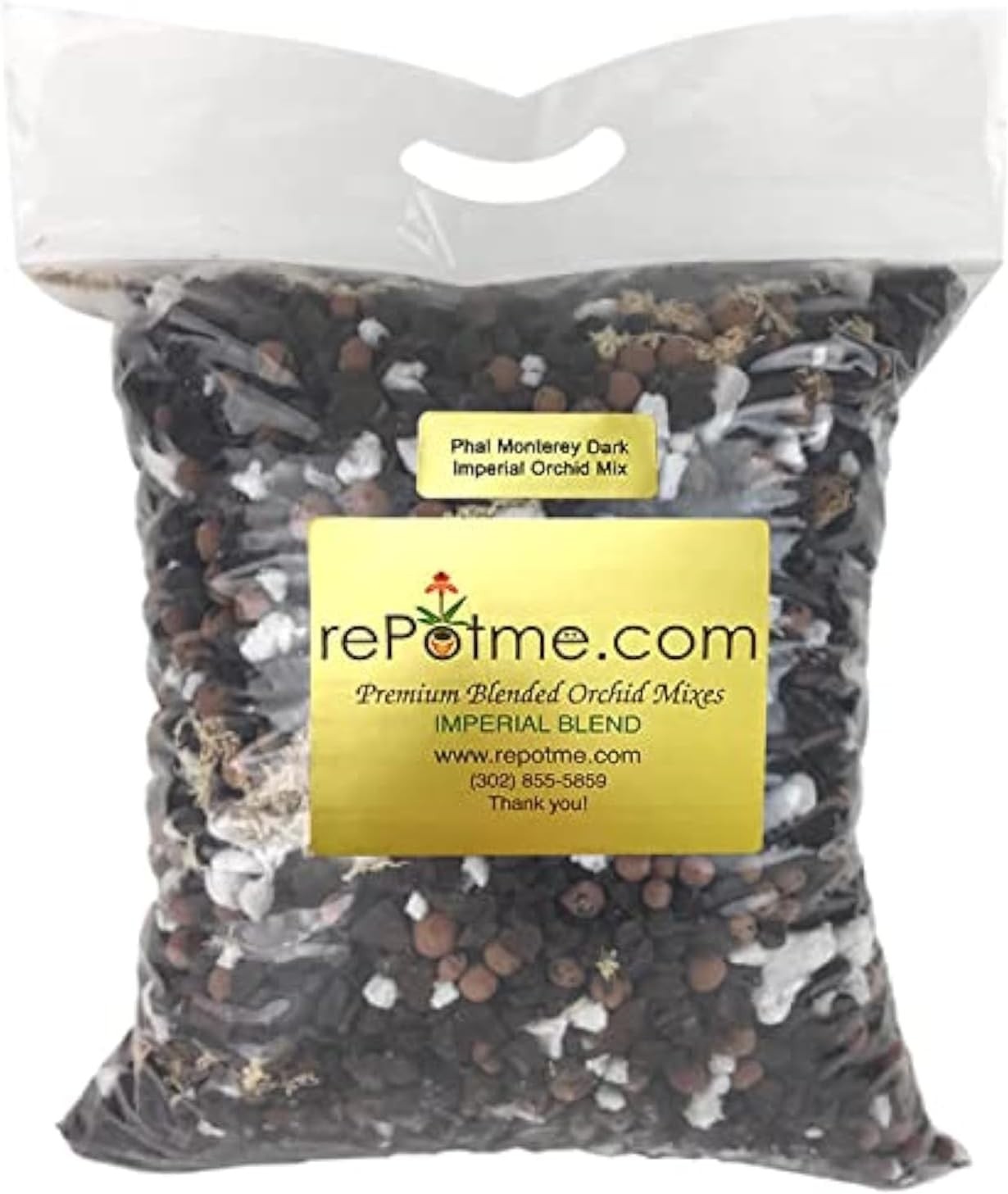 64 Oz Orchid Potting Mix – Handcrafted Blend for Phalaenopsis Orchids