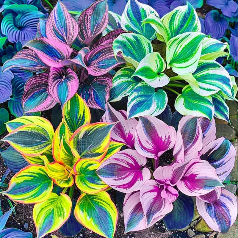 175Pcs Mix Hosta Seed for Planting-Non-Gmo Heirloom Plant Seeds Garden Outdoor
