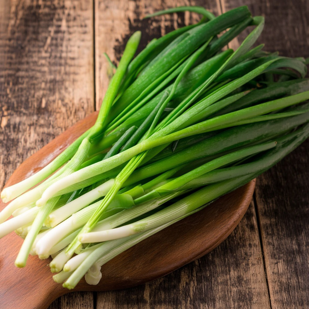 Evergreen White Bunching Onion – 200 Seeds | Tender Heirloom Garden Onions