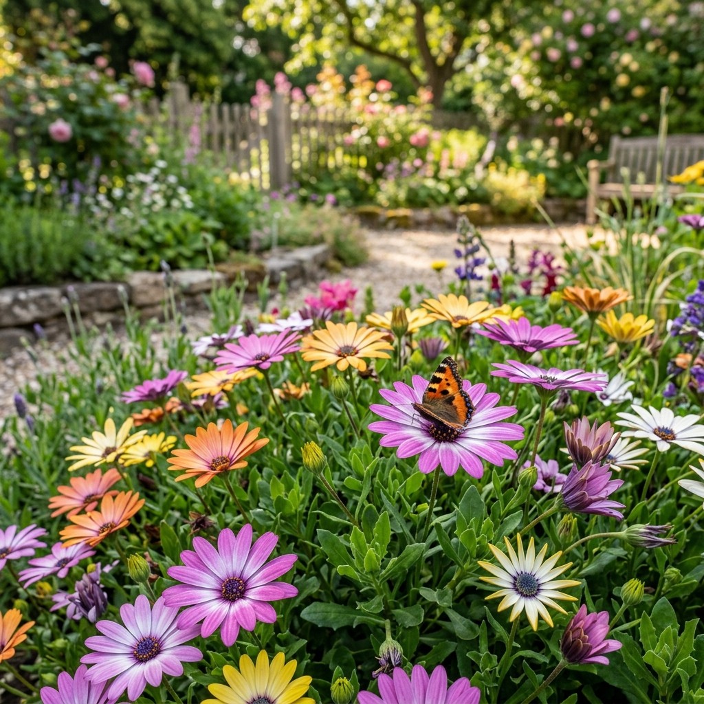 50 South African Marigold Seeds for Planting – Vibrant Osteospermum Mix