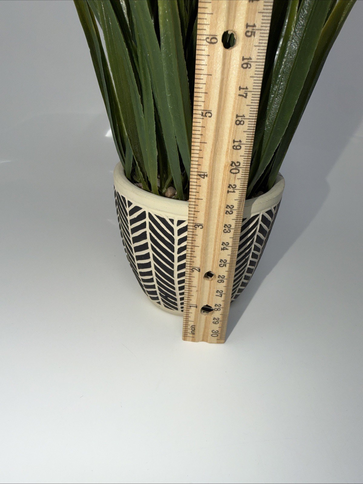 Artificial Potted Plants Lot of 4 Faux Greenery Home Office Decor