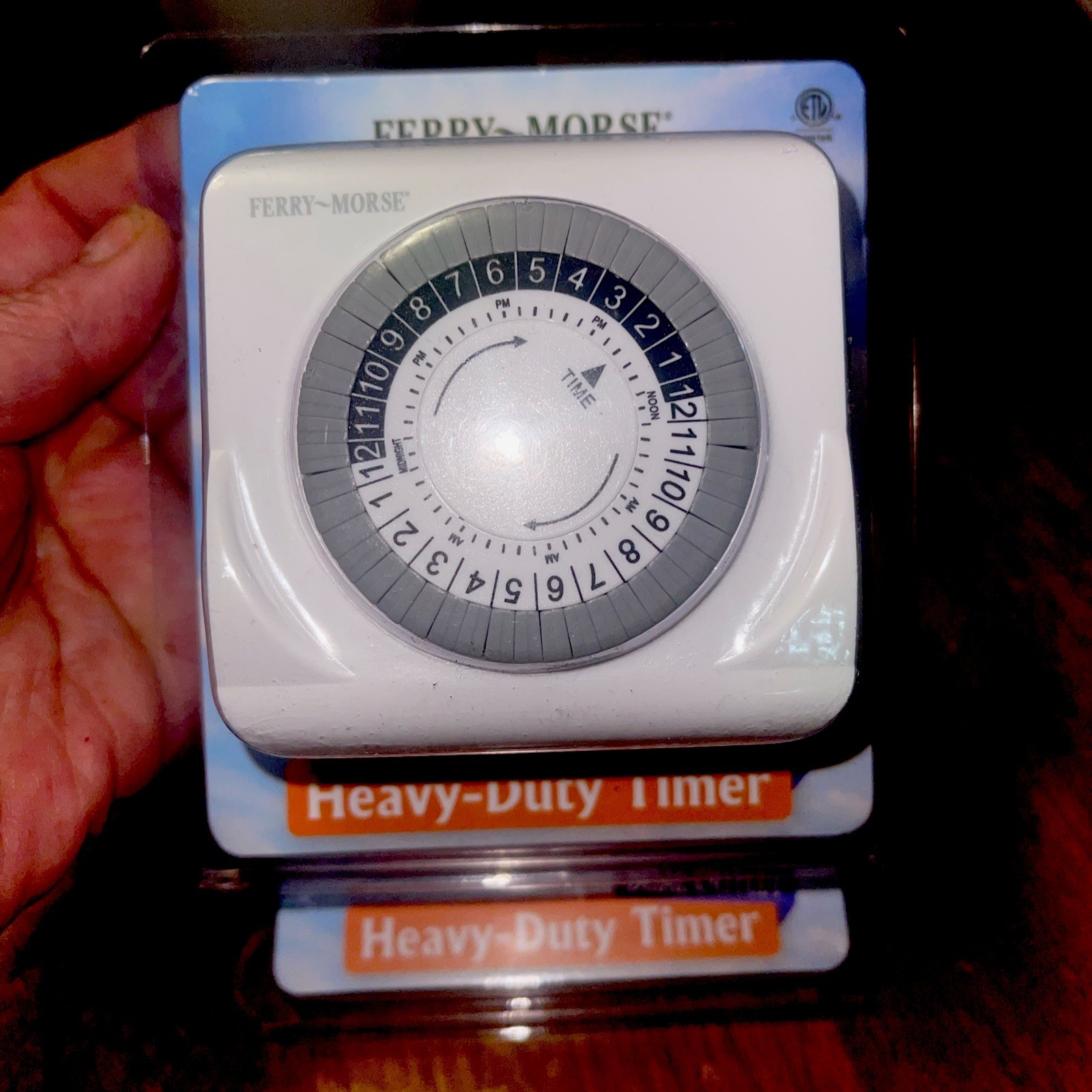 New Ferry Morse Dual Outlet Heavy-Duty Timer Indoor 3 Prong New In Package