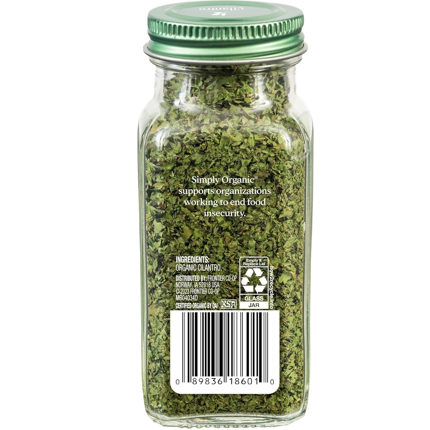 High-Quality Organic Dried Cilantro – 0.78 oz, Hand-selected & Non-Irradiated