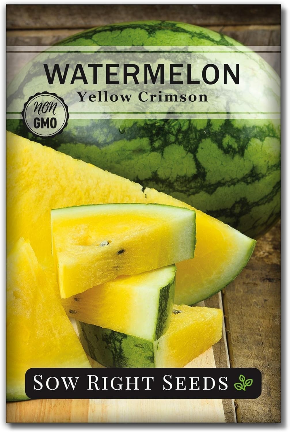 Grow Delicious Yellow Crimson Watermelons – Heirloom Seeds for Gardeners