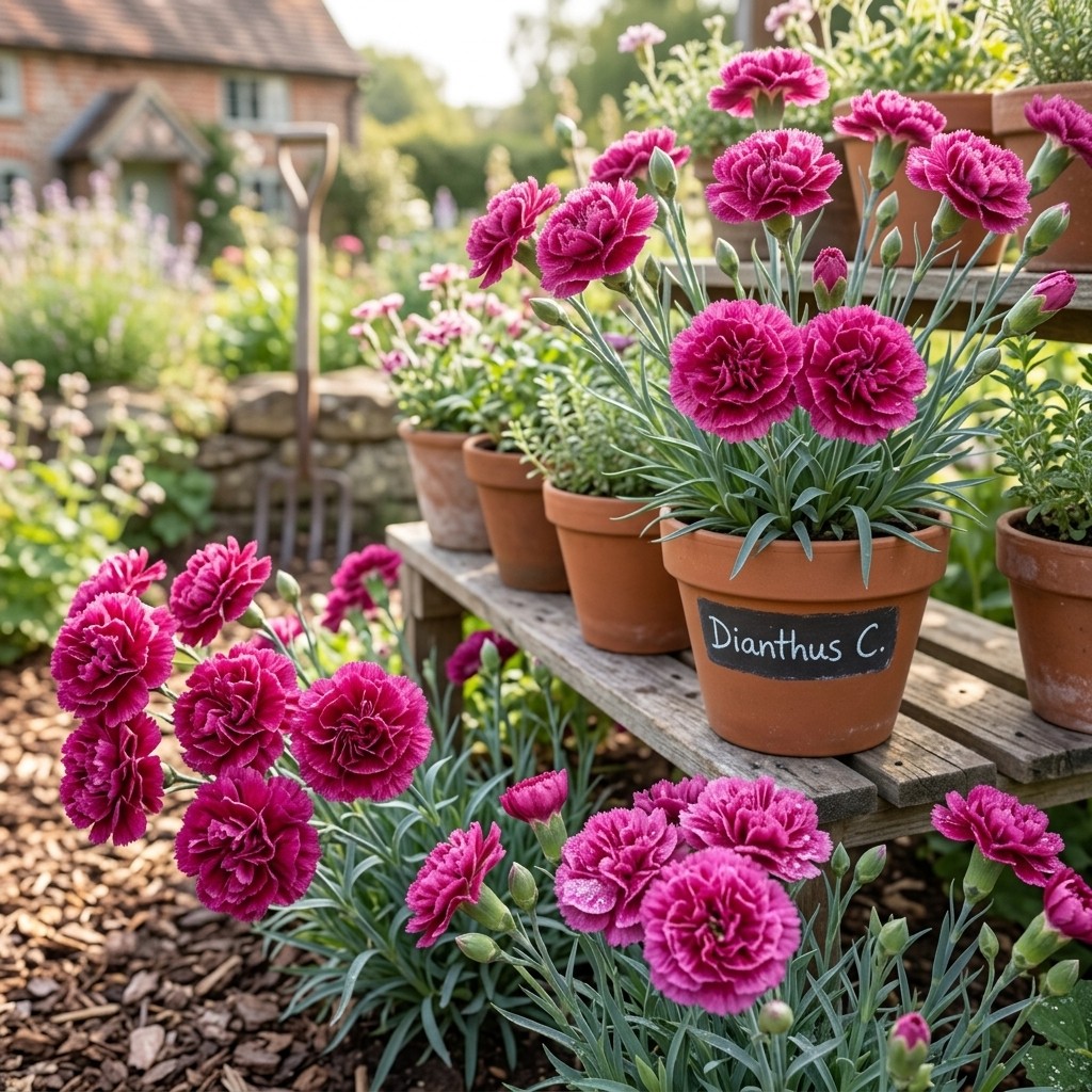 1000Pcs Carnation Seeds, Ornamental Flowers for Garden Balcony & Yard