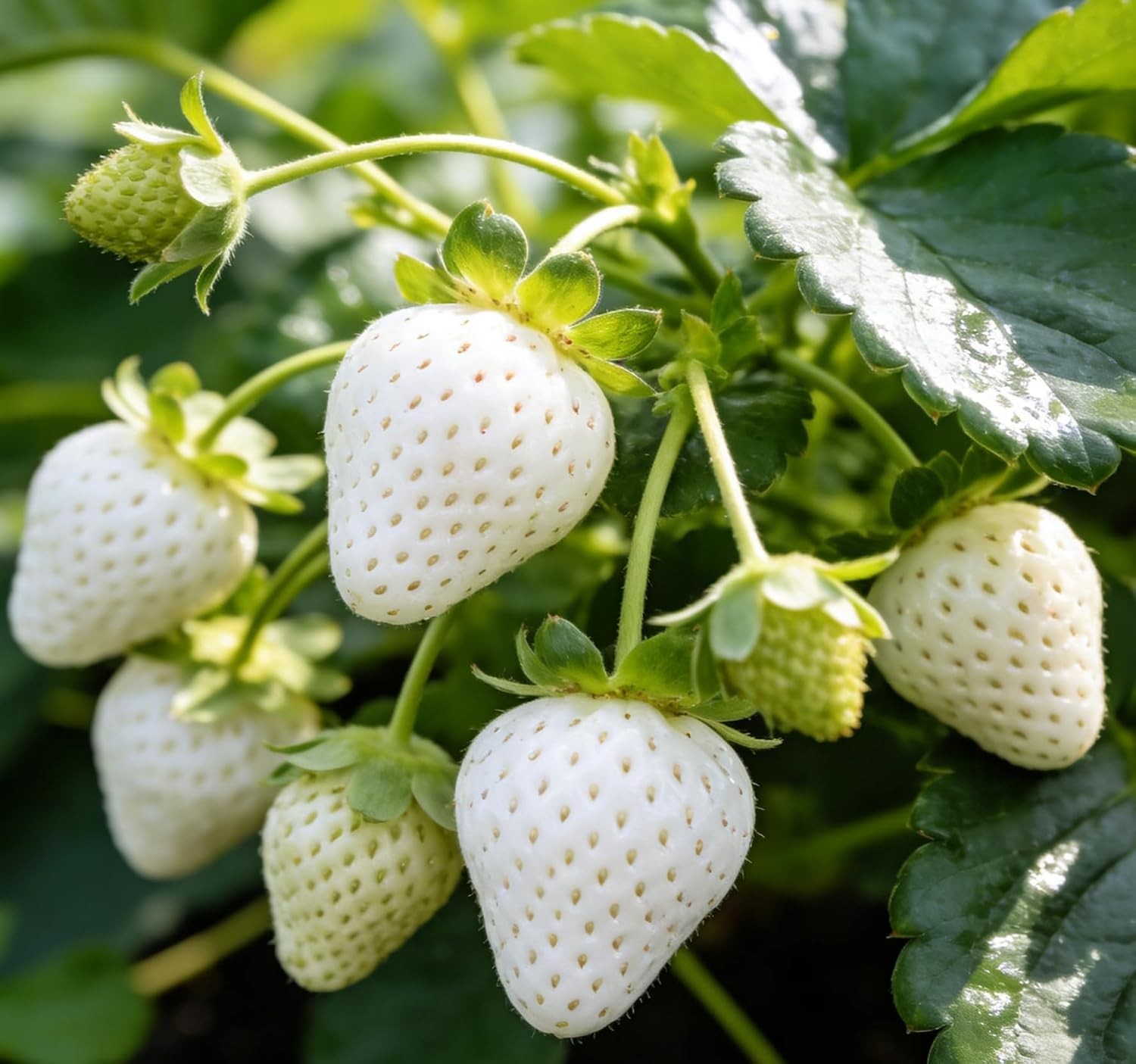 CarpetC 400+ Strawberry & Raspberry Seeds Mix for Planting, Red White Yellow Str