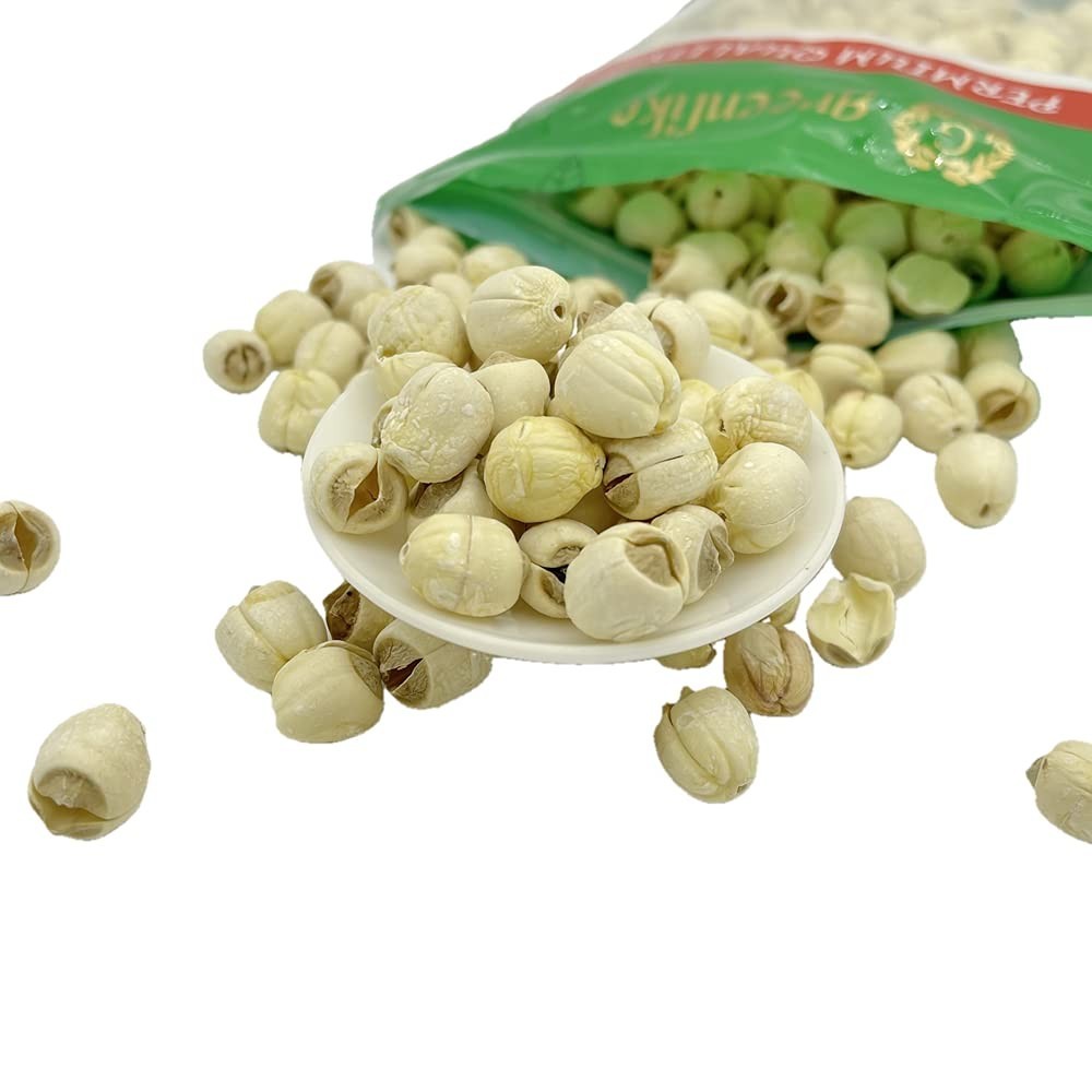 12oz Dried Lotus Seeds – Healthy Snacking from Authentic Chinese Cuisine