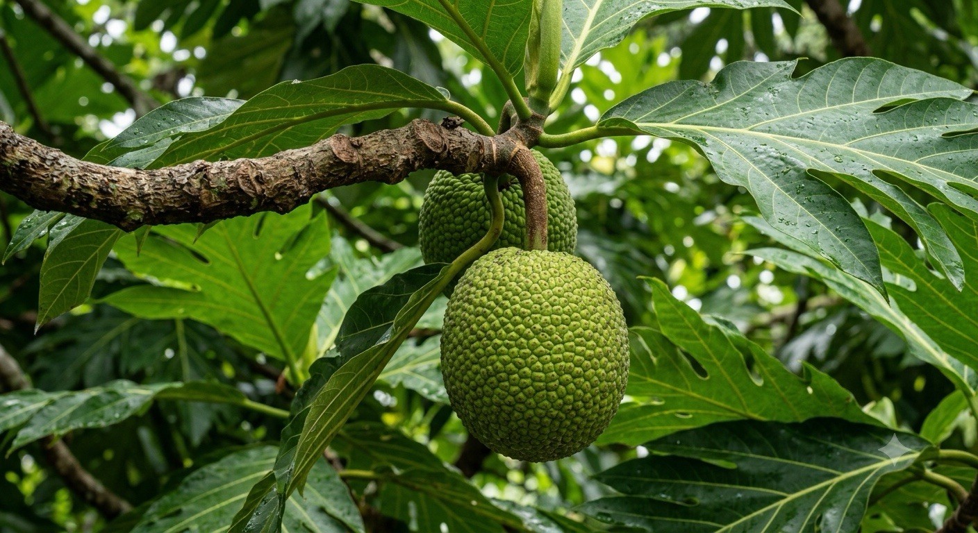 Breadfruit Tree Live Plant Seedling 8-16” Artocarpus altilis Tropical Fruit Ulu