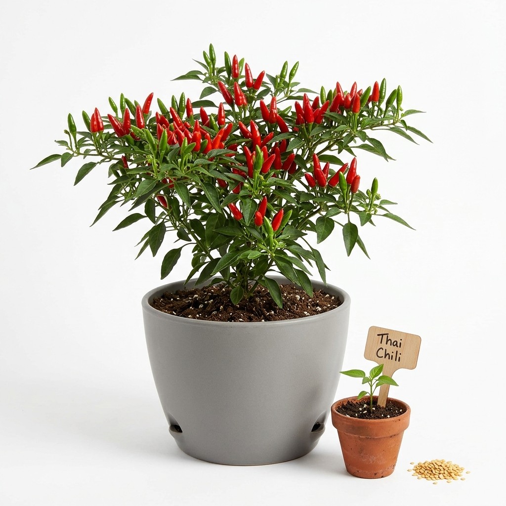 100 carefully packed Thai Hot Pepper Seeds For Planting, Heirloom