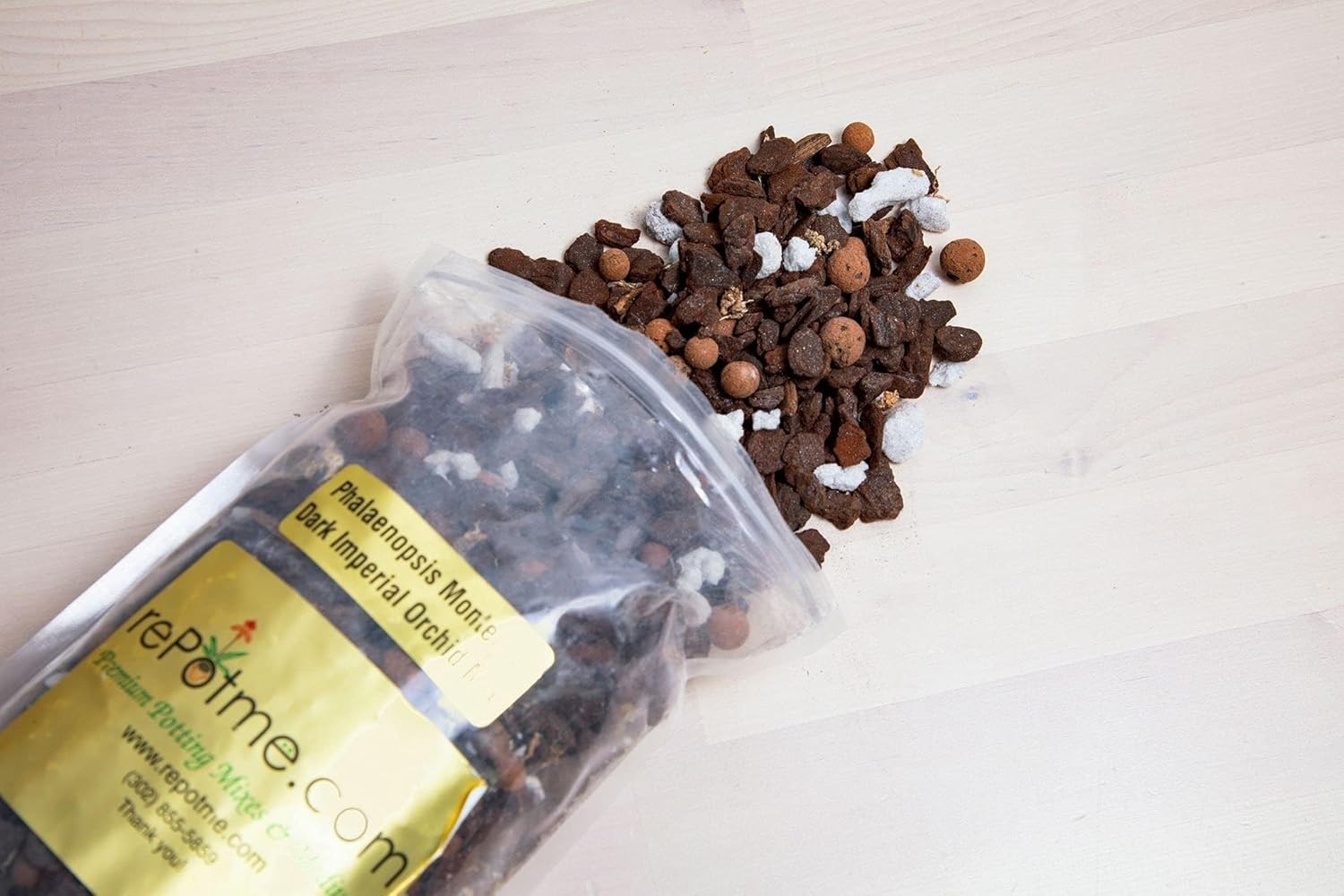 64 Oz Orchid Potting Mix – Handcrafted Blend for Phalaenopsis Orchids