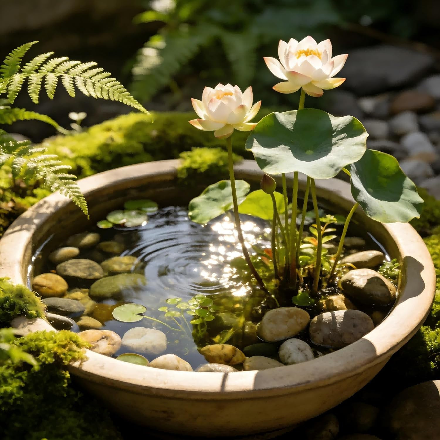 Bowl Lotus Seeds (Nelumbo Nucifera), Dwarf Patio Pond Variety, Pack of 30 Seeds