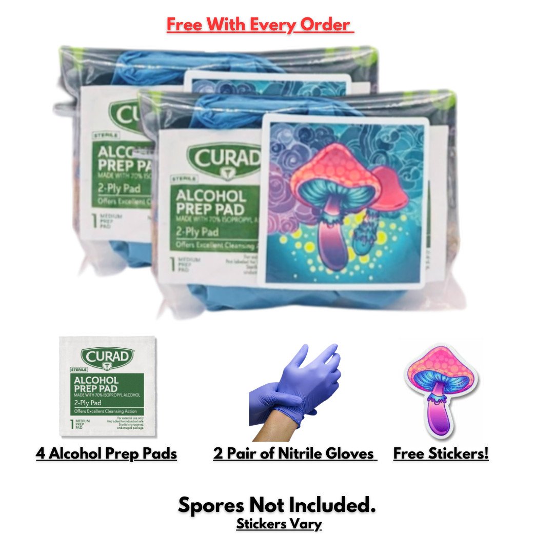 Grow Like Magic – Mushroom Grow Kit, Grain Bags Substrate and Monotub & Bonus