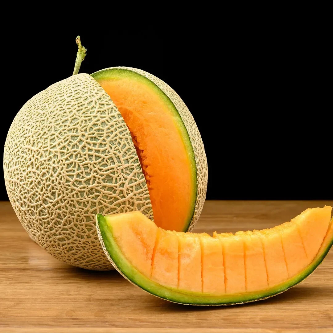 50 Heirloom Hales Best PMR Cantaloupe Seeds – Almost Immune To Powdery Mildew!