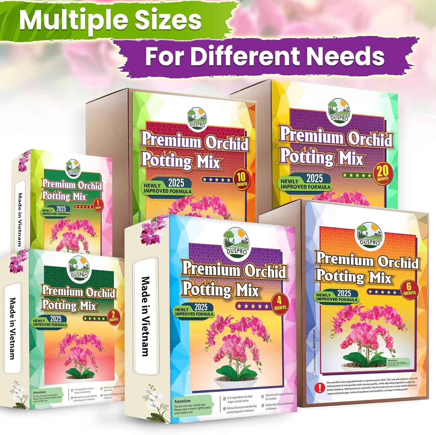 Orchid Bark Potting Mix with Moss & Bark