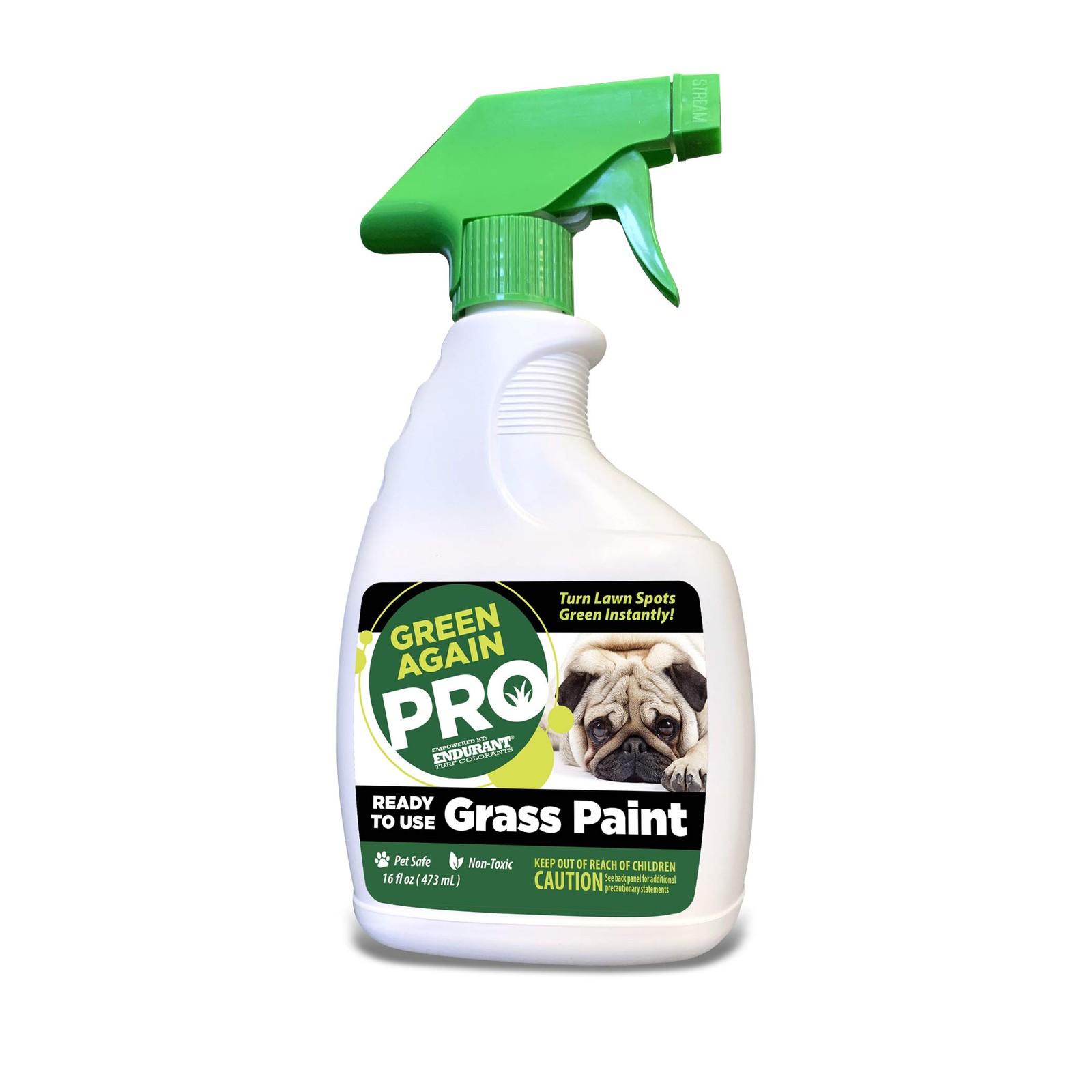 Pre-Mixed Grass and Turf Paint – All 16 Fl Oz (Pack of 1), Cool Season Green