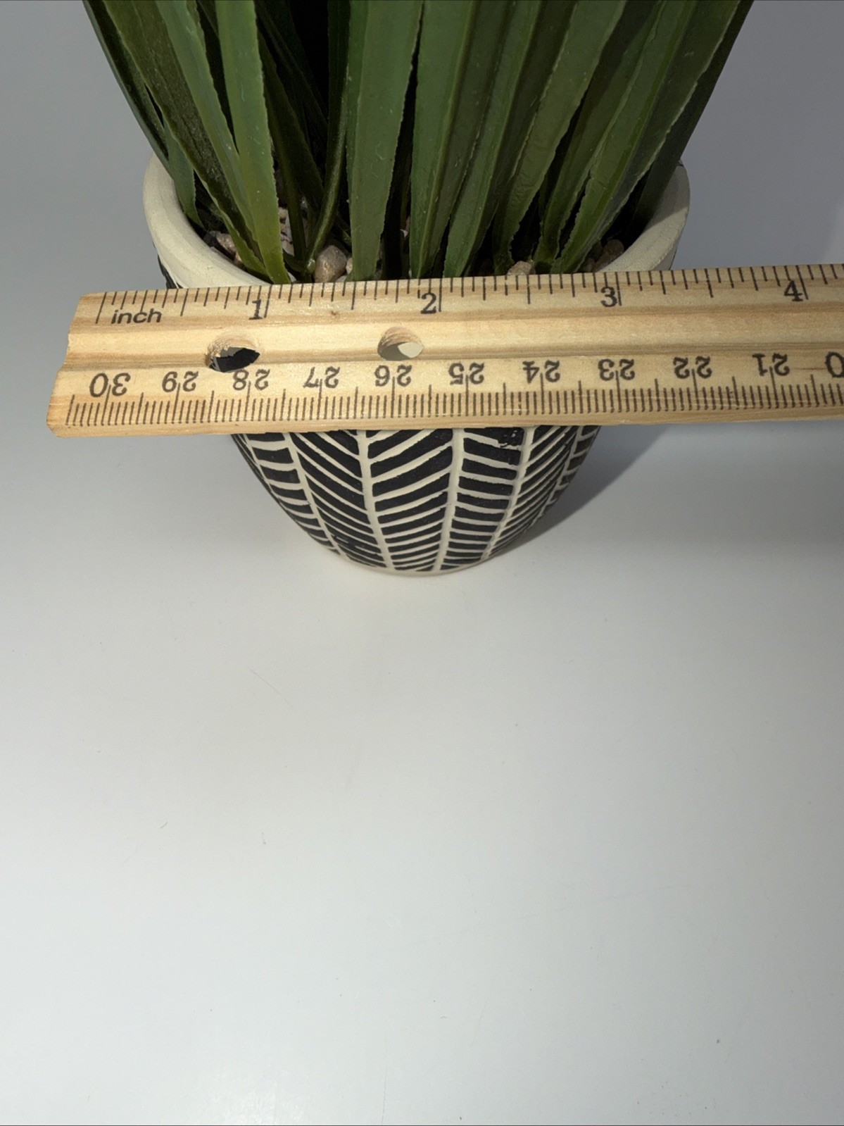 Artificial Potted Plants Lot of 4 Faux Greenery Home Office Decor