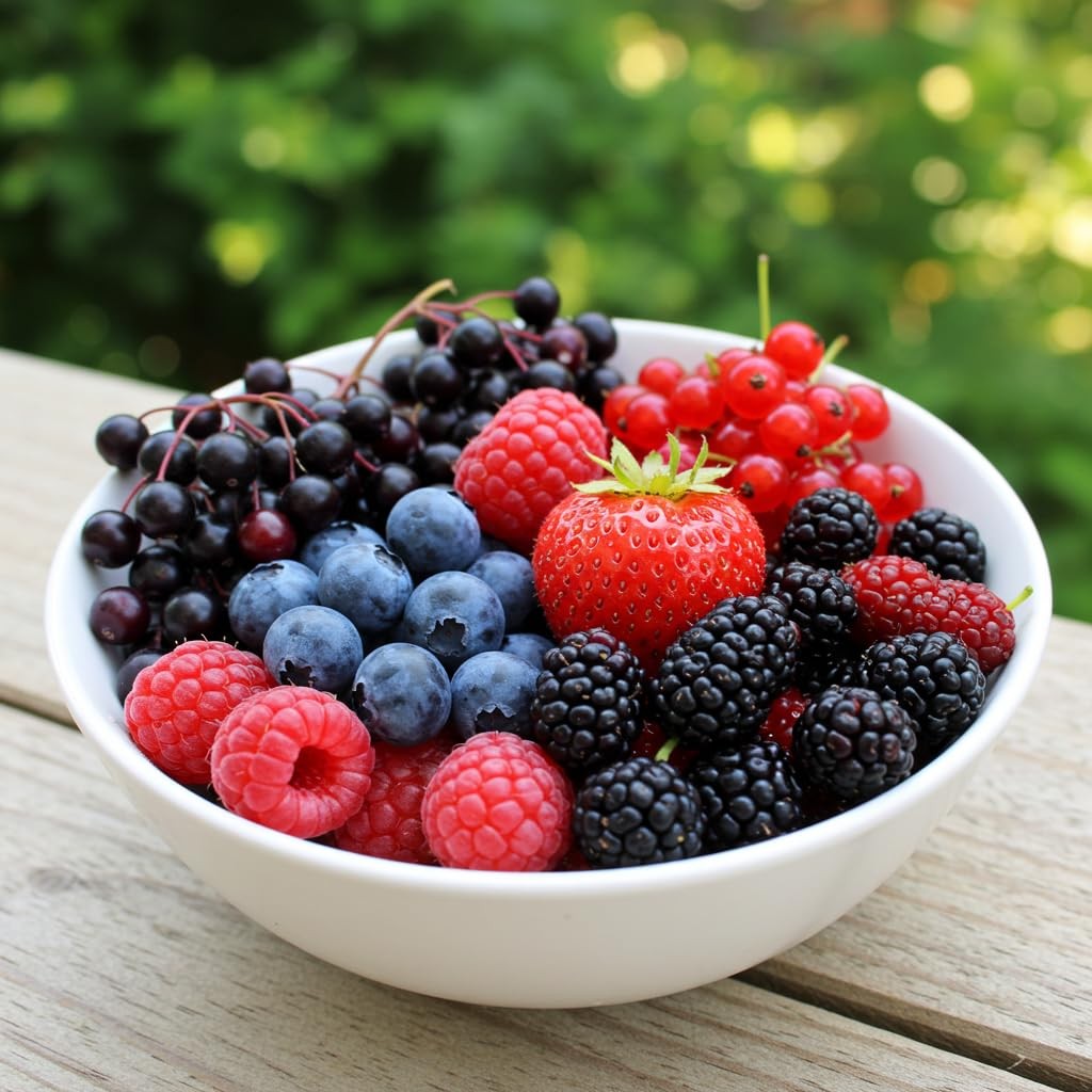 Fruit Garden Seeds Kit for Growing – red purple blue green orange yellow