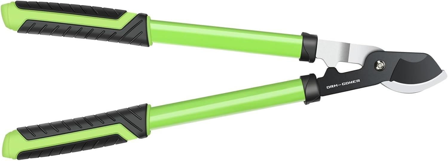 Heavy Duty 23″ Dual-Blade Loppers for Wet/Dry Branches, Alloy Steel, SecureLock